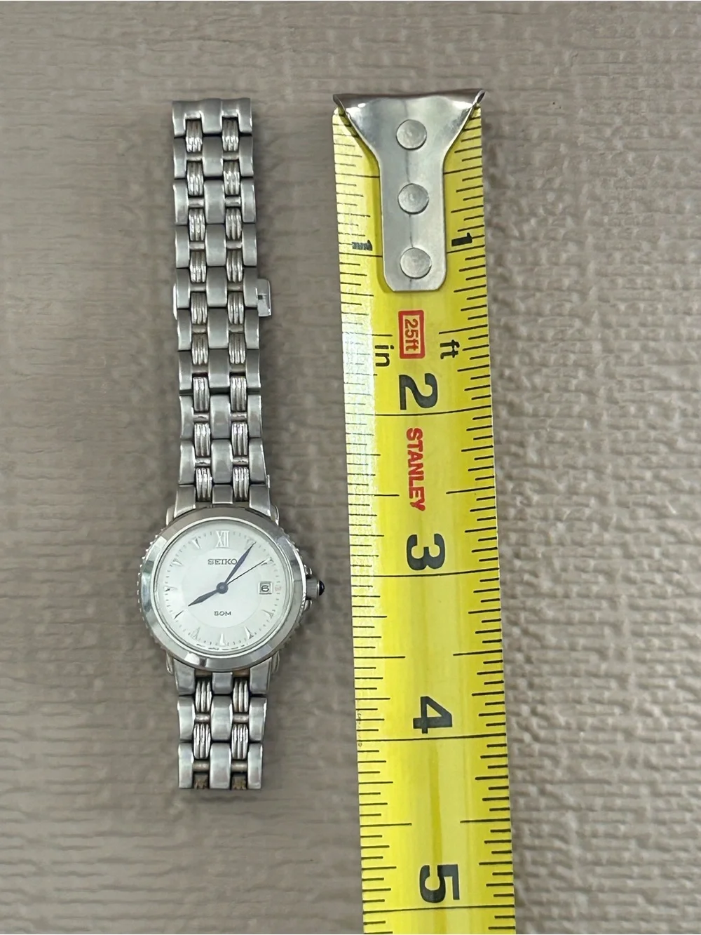 Seiko Silver Women's Linked Bracelet Watch
